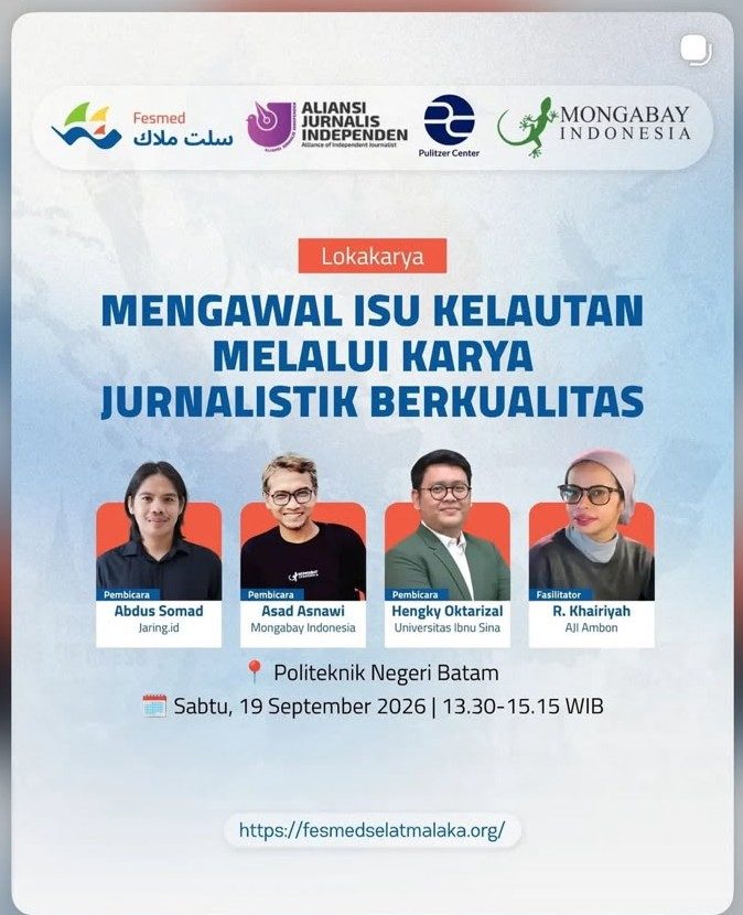Dr. Hengky Oktarizal, S.KM., M.KM. Jadi Pembicara dalam Festival Media Selat Malaka 2026