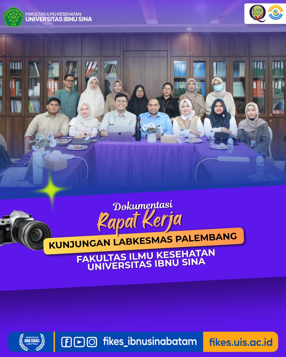 PENJAJAKAN KERJA SAMA ANTARA LABKESMAS PALEMBANG DENGAN FAKULTAS ILMU KESEHATAN